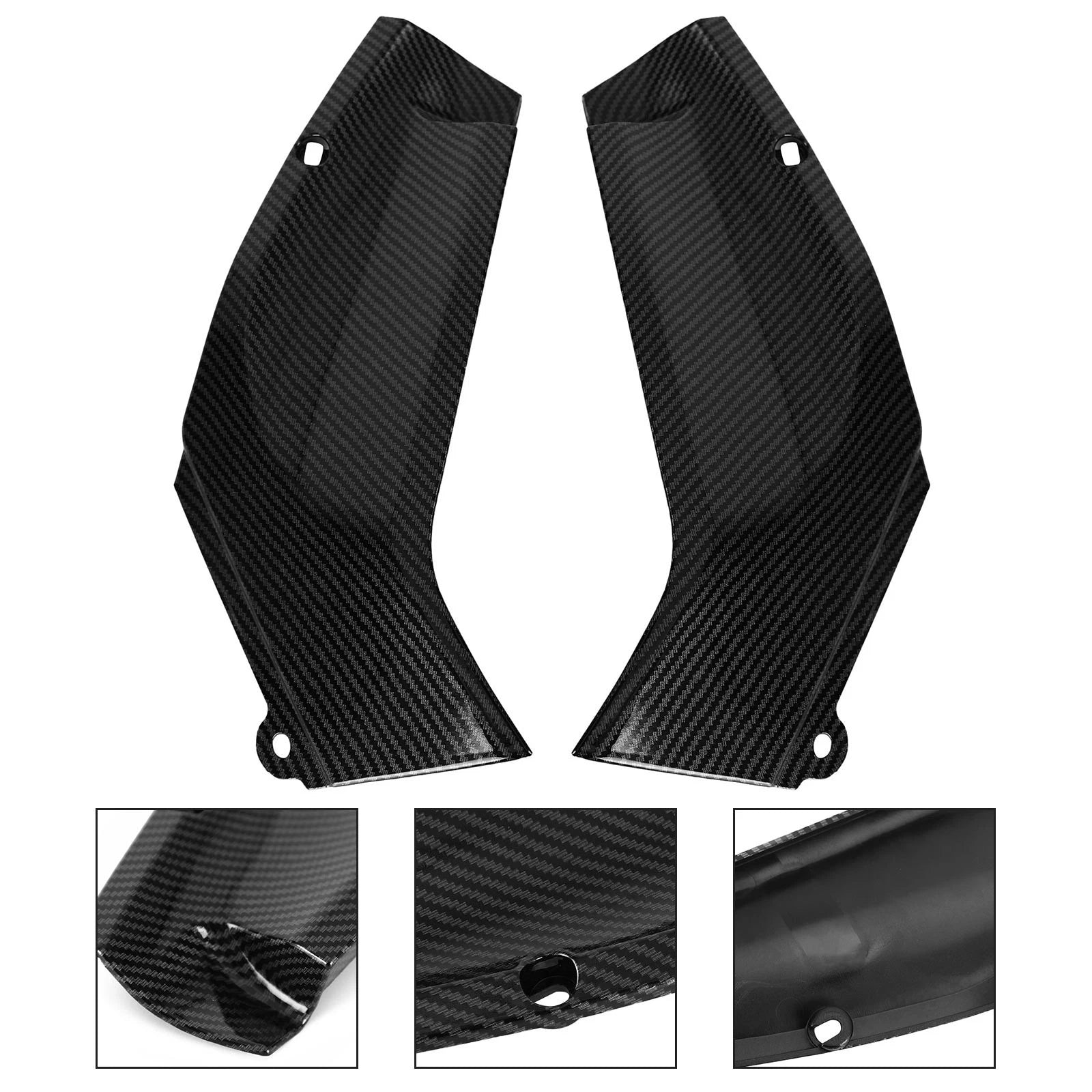 Gas Tank Side Trim Cover Panel for Yamaha YZF R1 (1998–2001) Carbon