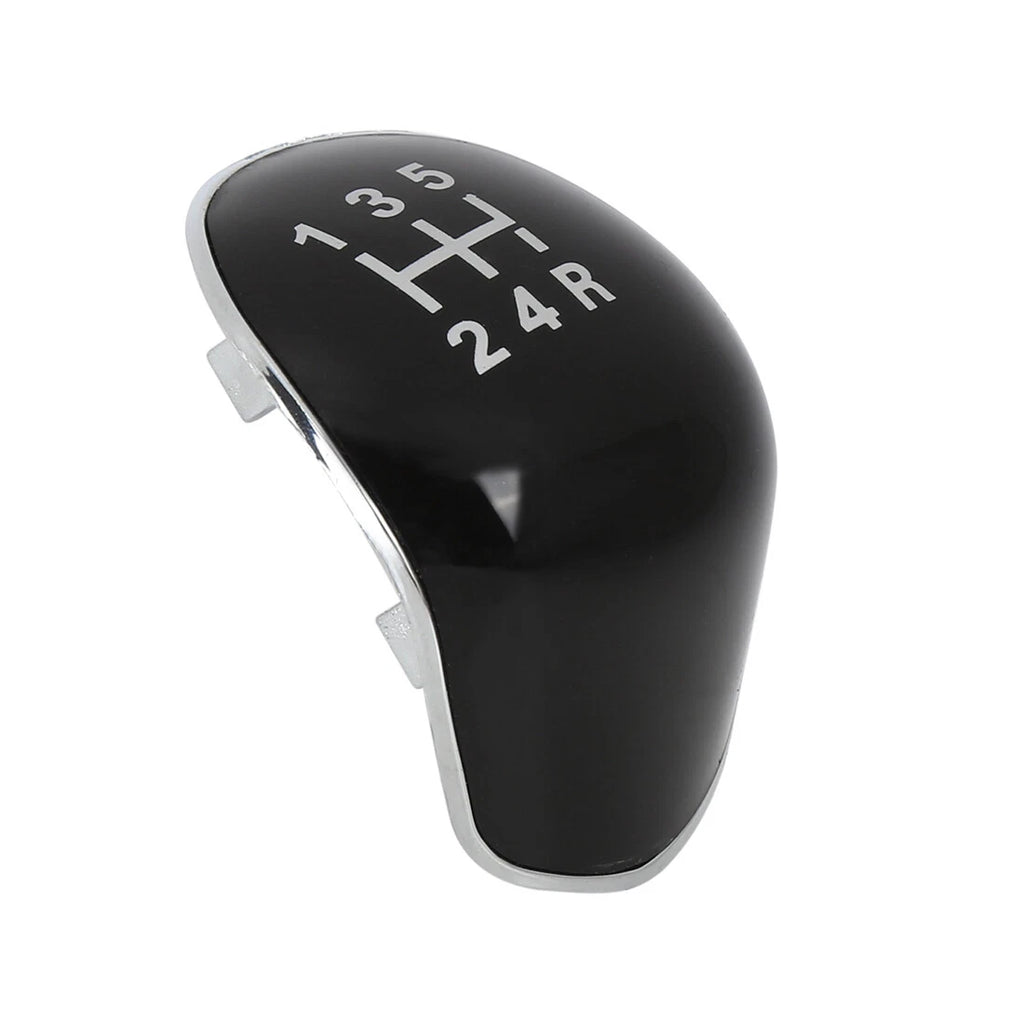 5 Speed Gear Shift Knob Head Cap Cover for Ford Fiesta (2017–2020) Black