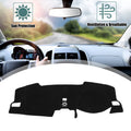 Dashboard Cover for Honda Civic (2020–2023) - Black Polyester Non-slip Mat