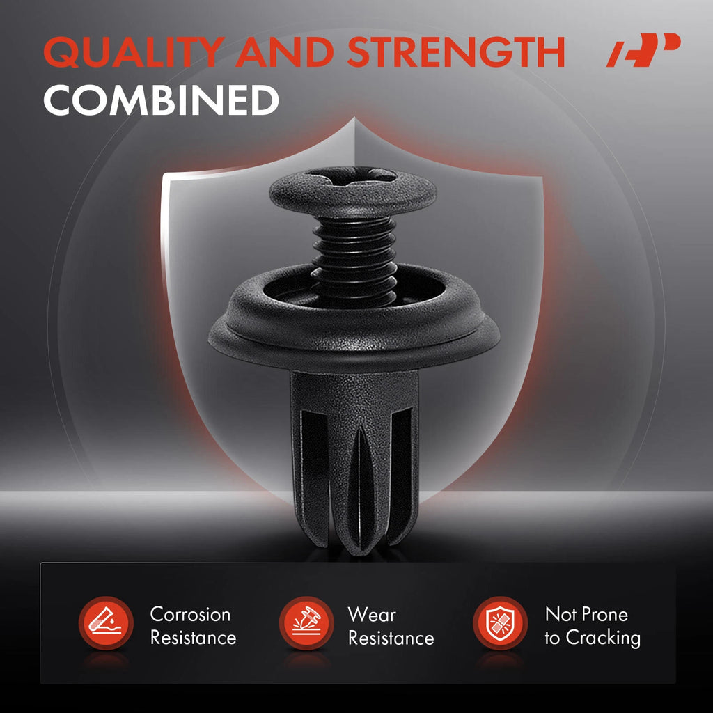 20Pcs Nylon Cowl Vent Panel Retainer Clips for Honda