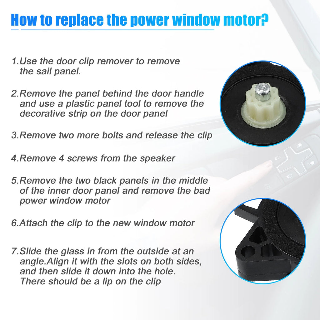 Power Window Lift Motor G22C5858XF for Mazda 3 (2004–2009), Mazda 5 (2012–2014)