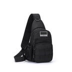 Tactical Sling Backpack for Travel, Cross Body Chest Pack - Black