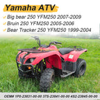 2X Tie Rod Ends Assy for Yamaha Bear Tracker 250 (1999–2004)