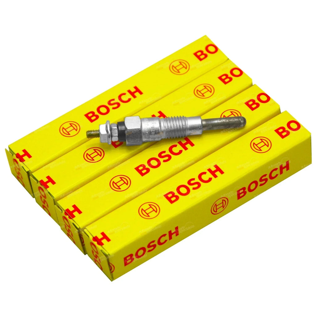 4 x Glow Plugs for Nissan Urvan E23 Diesel SD23 2.3L (1982-1986)