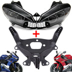 Headlight with Fairing Stay Bracket for Yamaha YZF R6/R6S (2003–2009)