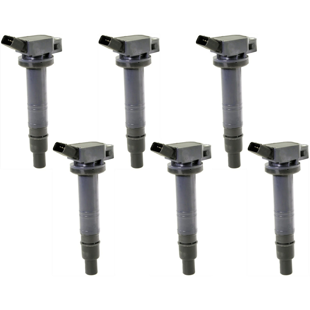 Set of 6 Ignition Coils for Toyota 4Runner Tacoma Lexus LC500 IS500 RC F GS xB