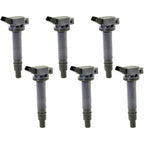 Set of 6 Ignition Coils for Toyota 4Runner Tacoma Lexus LC500 IS500 RC F GS xB