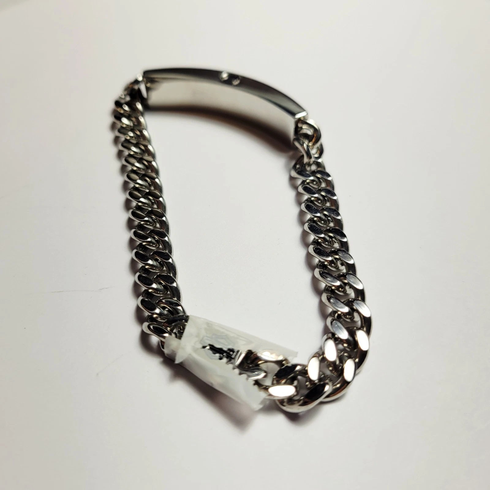 Curb Chain Bracelet for Harley-Davidson (34B00155-9) Stainless Steel