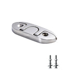 Dock Cleat 316 Stainless Steel Folding for Kayak Boat RV (4.5 in, 6 in)