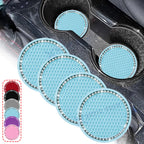 2.75 Inch Silicone Bling Car Cup Holder Insert Coaster for Auto Interior (—)