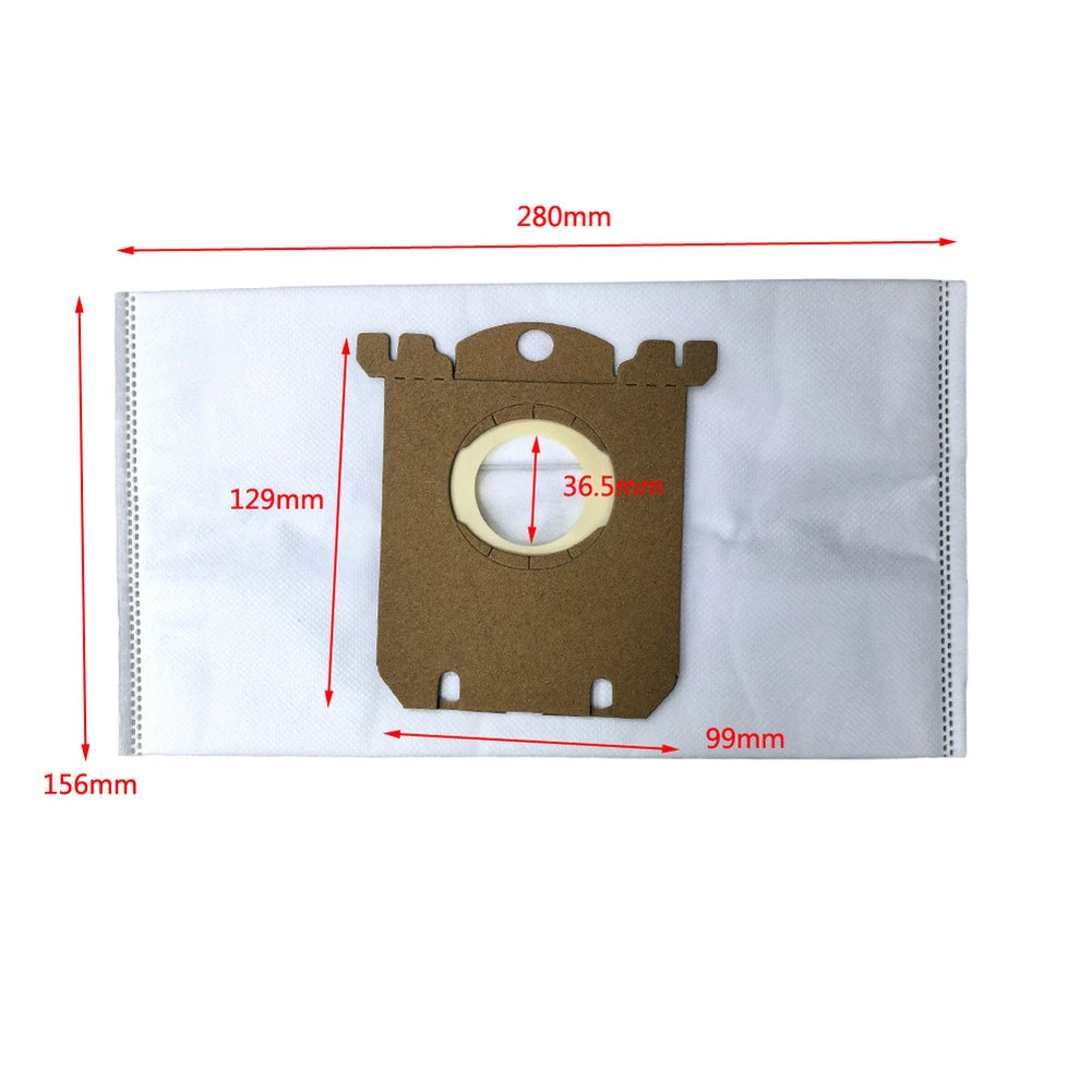 Microfleece Vacuum Bags 900195189/7 for Electrolux XXL Series