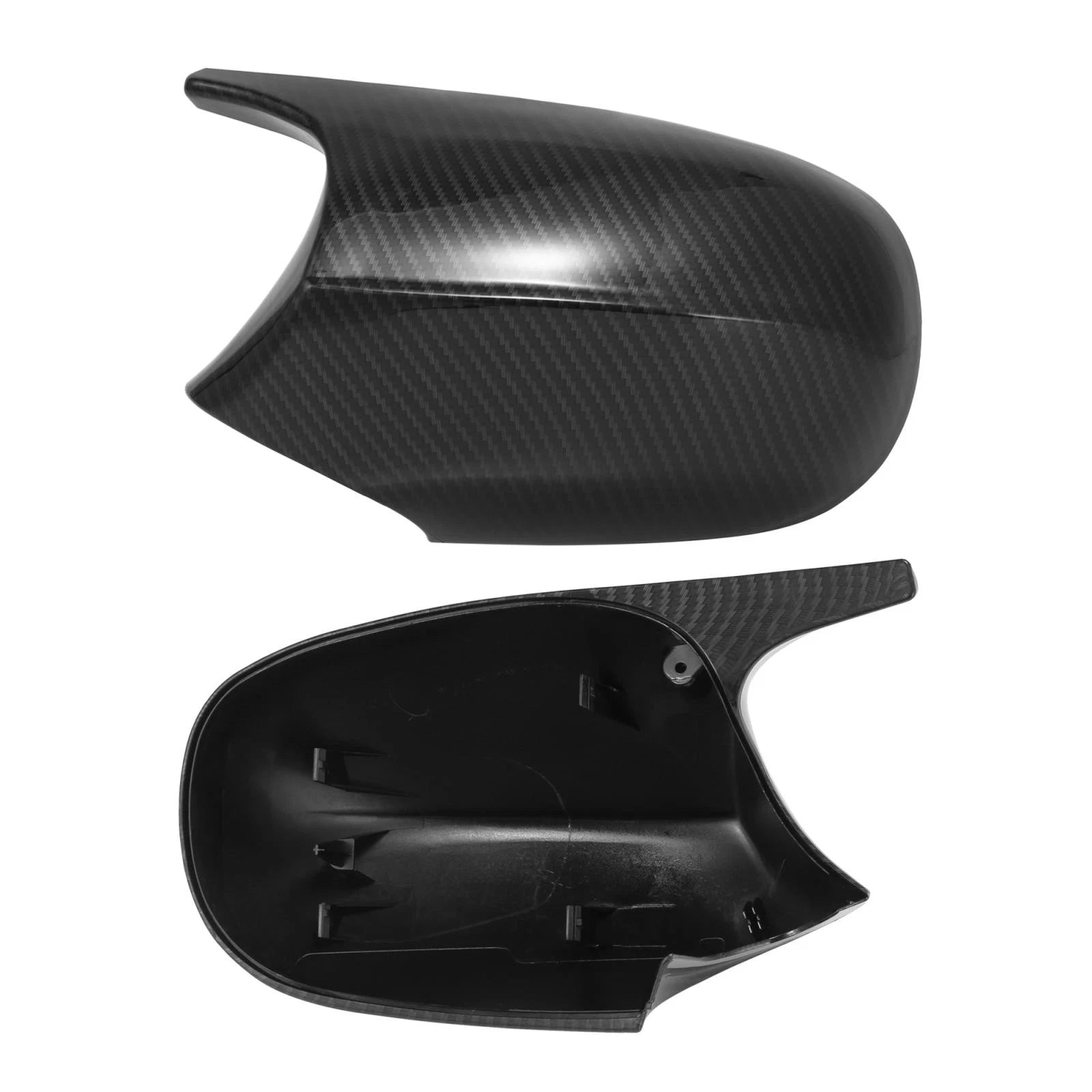 Carbon Fiber Rear View Mirror Cover Cap for BMW E90 E91 E92 LCI (2008–2013)