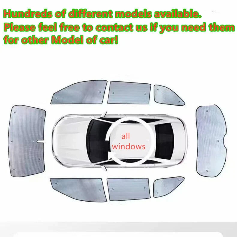 Front Windshield Privacy Sunshade Cover for Subaru Forester (2008–2013)