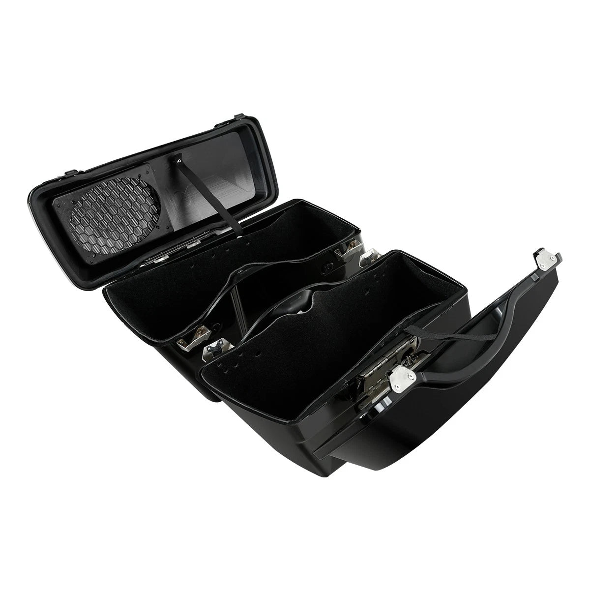 Hard Saddlebags & 6x9" Speakers for Harley Touring Street Road Glide (1994–2013)
