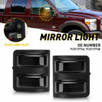 Smoke LED Side Mirror Light for Ford F250/F350/F450/F550 (2008–2016)