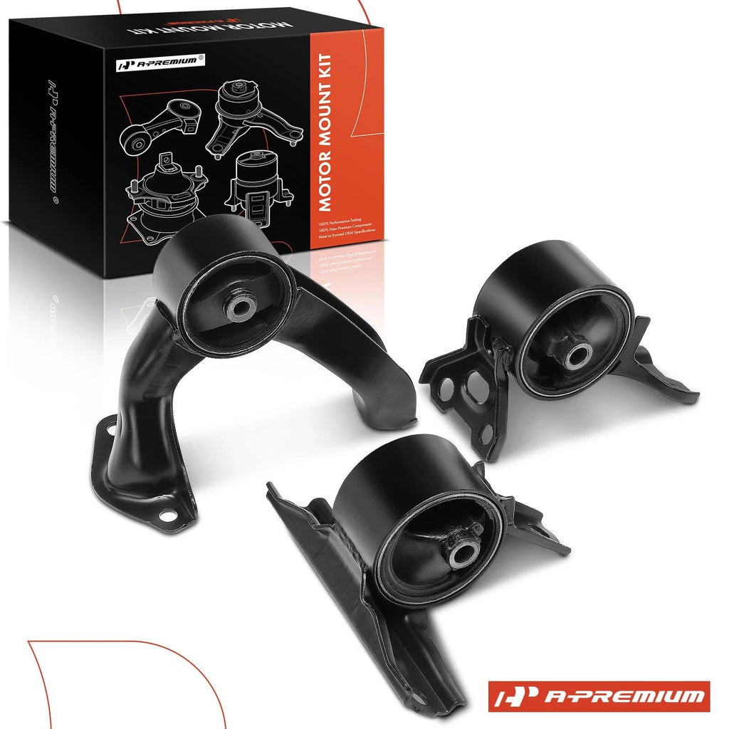 3X Engine Motor Mount & Transmission Mount for Mitsubishi Lancer (2008–2011)