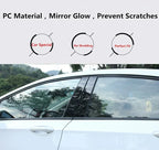 8 x Pillar Posts Door Trim Cover for Nissan X-Trail Rogue (2014–2020)
