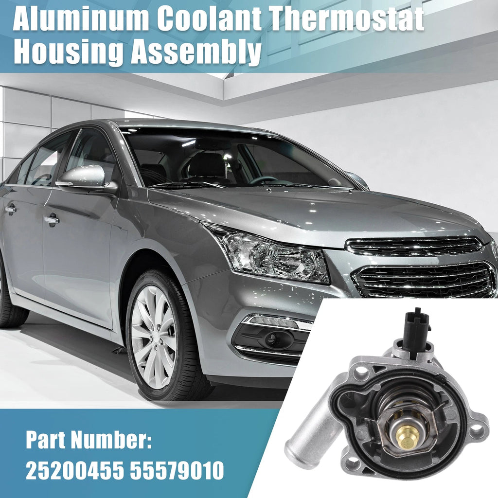 Aluminum Engine Coolant Thermostat Housing for Chevy Cruze, Buick (2011–2019)