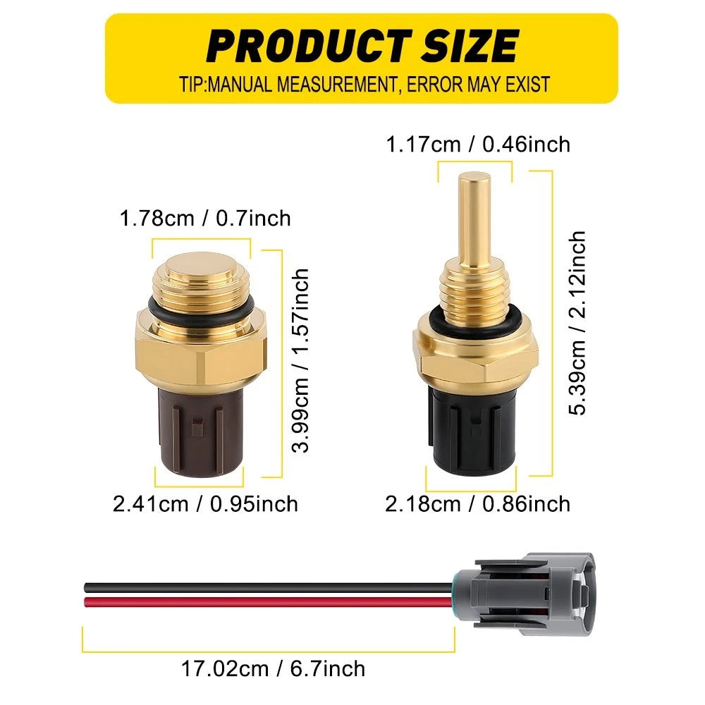 Coolant Fan Switch & Water Temperature Sensor for Honda CR-V (1997–2001)