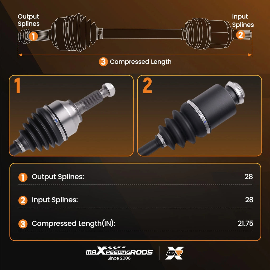 CV Axle for Mazda 3 (2005-2013)