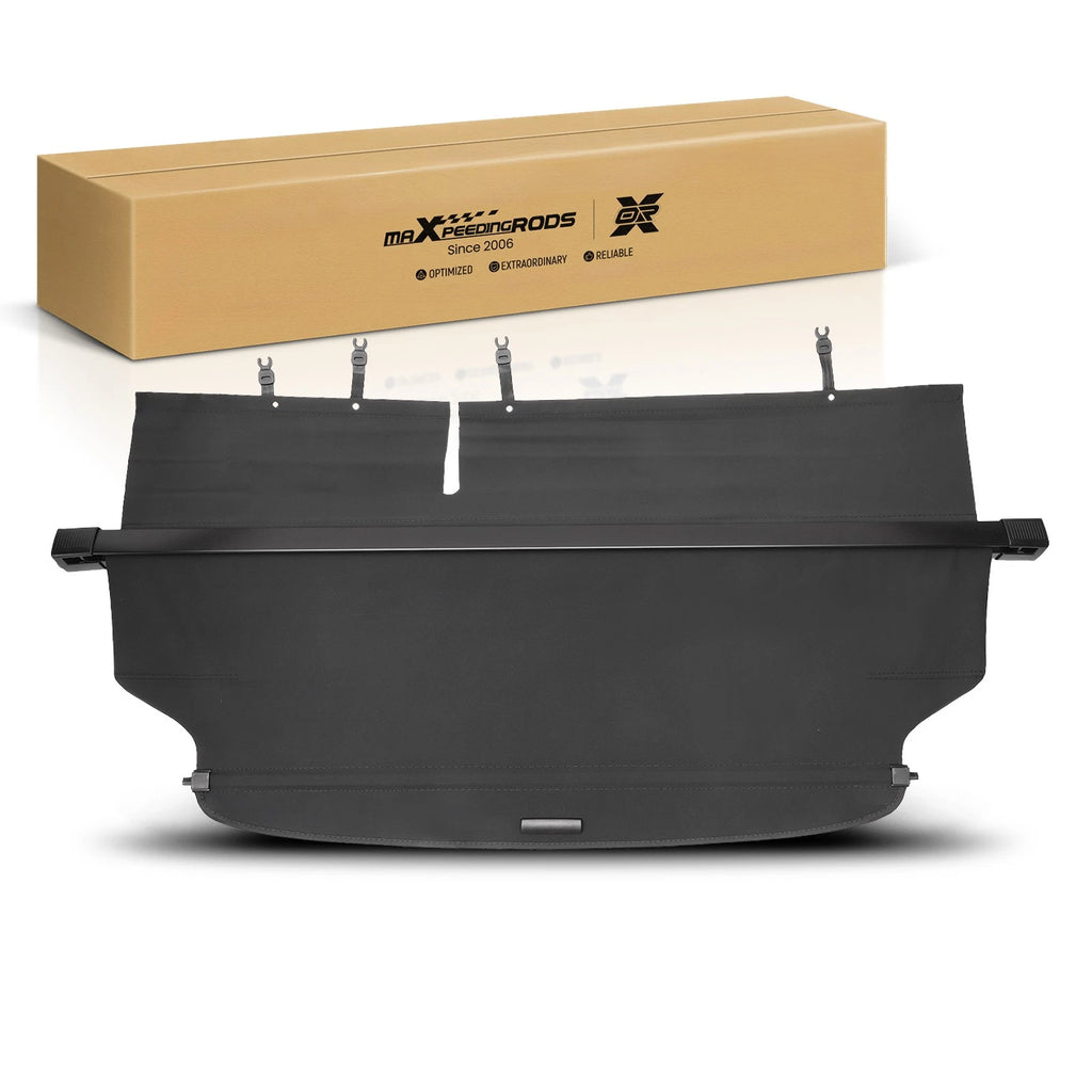 Cargo Cover for Honda CR-V (2007-2012) Retractable Black Canvas