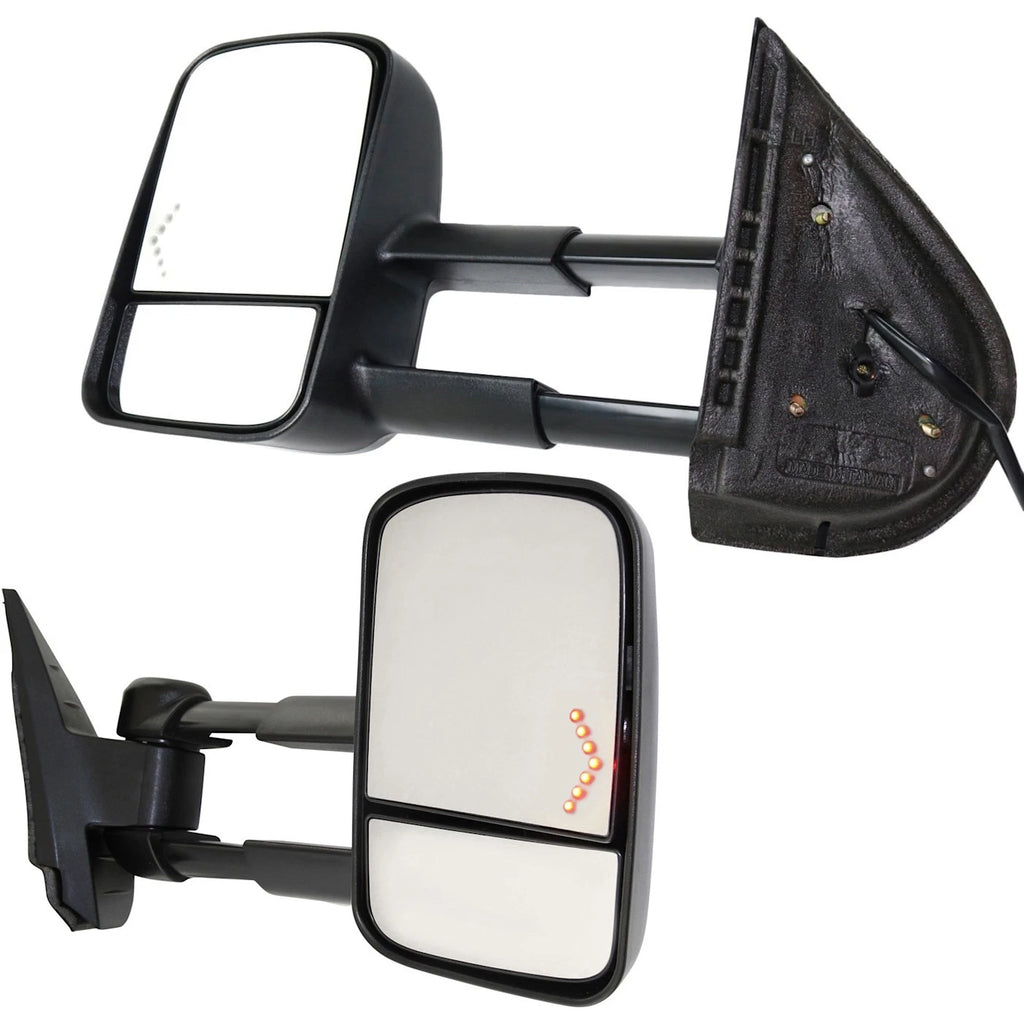 Power Heated Towing Mirrors for Chevy Silverado 1500 (2007–2013)