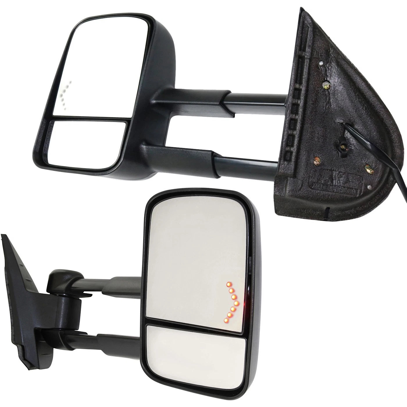 Power Heated Towing Mirrors for Chevy Silverado 1500 (2007–2013)