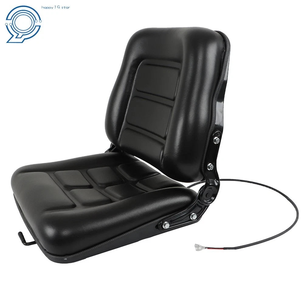 Adjustable Forklift Seat for Tractor Excavator Skid Loader (Universal)