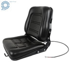 Adjustable Forklift Seat for Tractor Excavator Skid Loader (Universal)