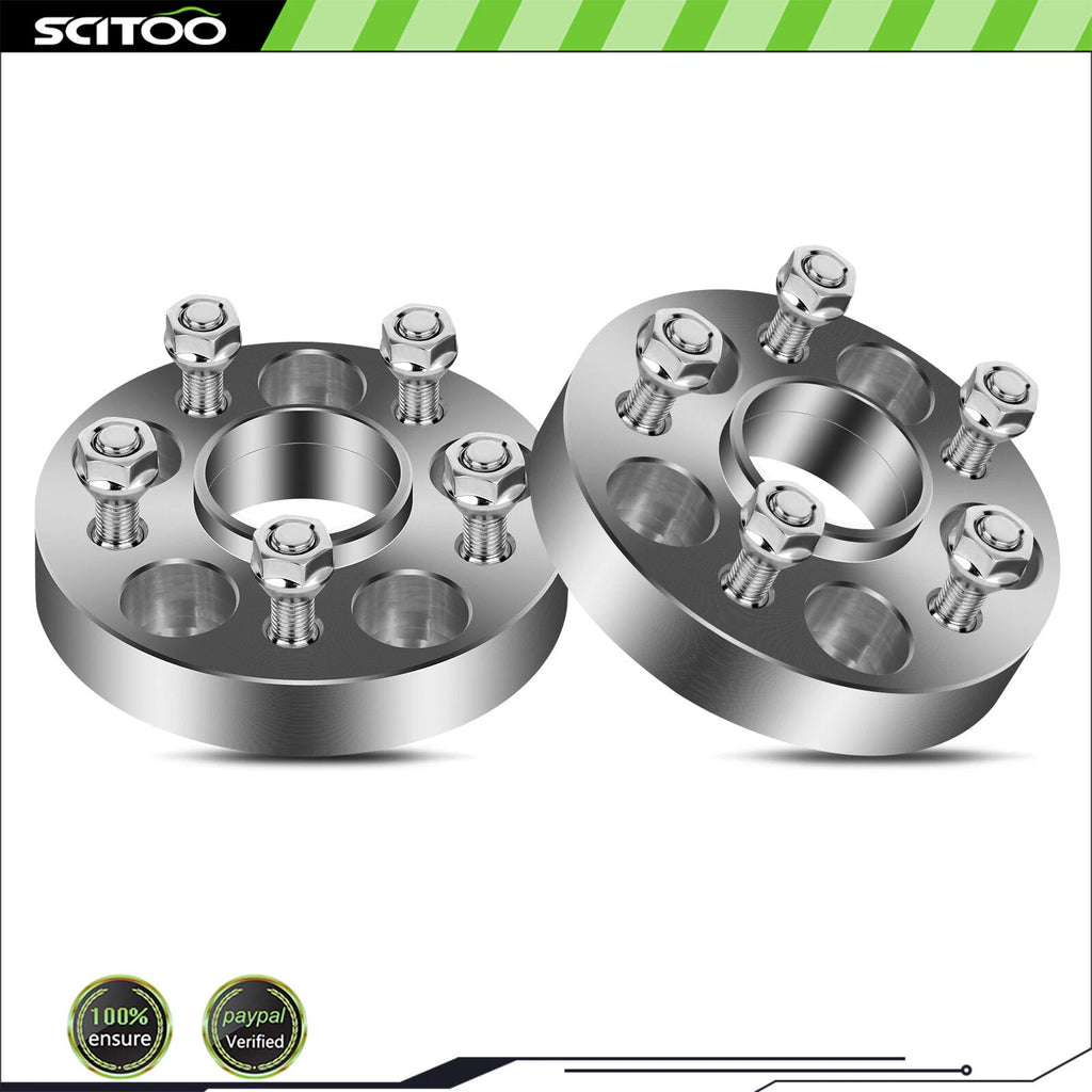 2X Wheel Spacers 5x100 1" 12x1.5 for Pontiac Grand Am Dodge Neon (1999–2005)