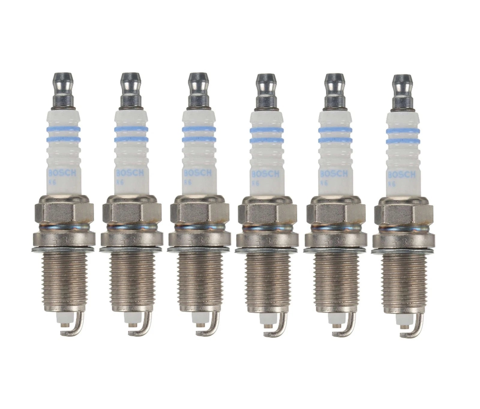 Set of 6 Bosch Nickel Spark Plugs for Dakota Liberty MPV 1500 V6 (2000–2009)