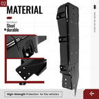Fuel Gas Tank Skid Plate for Jeep Wrangler (2007–2018) 4-Door