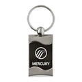 Black Rectangular Wave Keychain - Officially Licensed for Mercury
