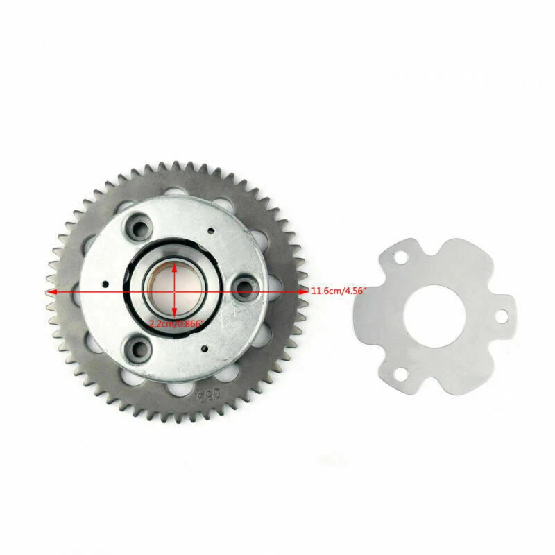 Starter Clutch Flywheel Reduction Gear for Suzuki BF/EN/GN/GS 125 TU125 (1990–2023)
