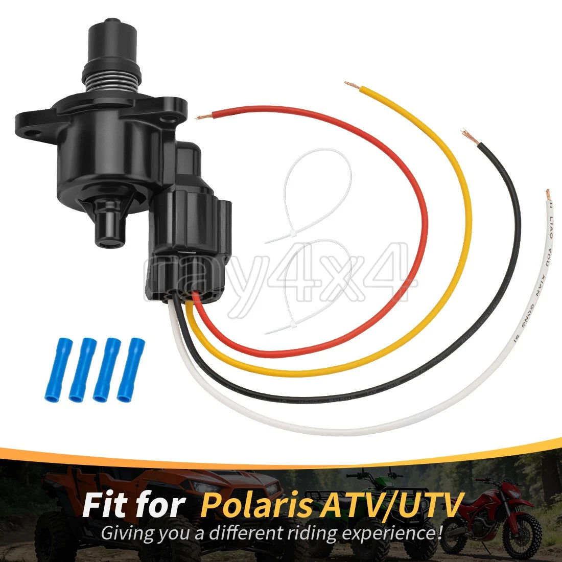 Idle Air Control Valve with Pigtail Harness for Polaris Sportsman RZR Scrambler (2008–2021)