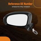 Left Power Adjust Mirror for Toyota Prius (2010–2015) TO1320271 8794047170-PFM