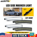 Front & Rear Clearance Side Marker Lights for Ford Mustang (2024–2025)