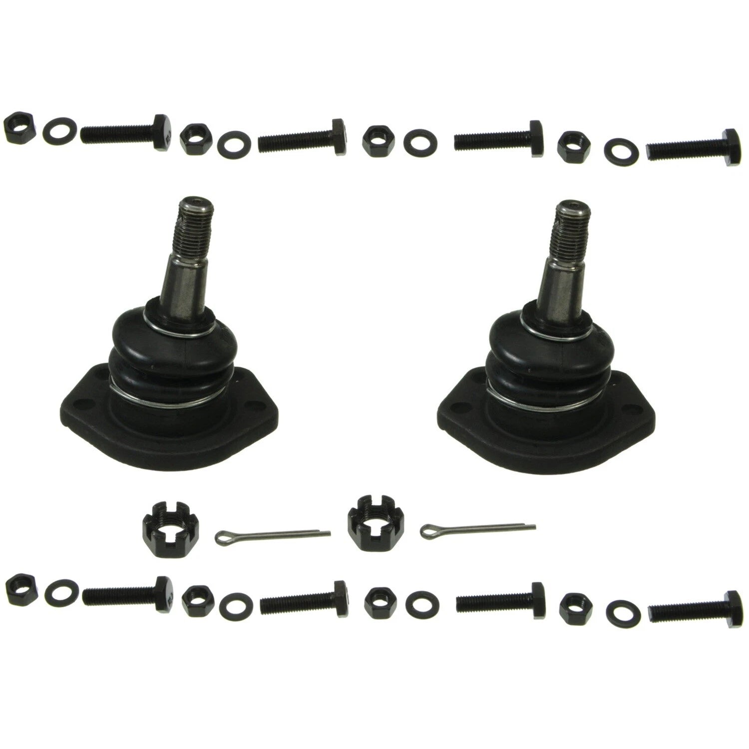 Set of 2 Front Upper Suspension Ball Joints for Oldsmobile Buick Chevy Pontiac