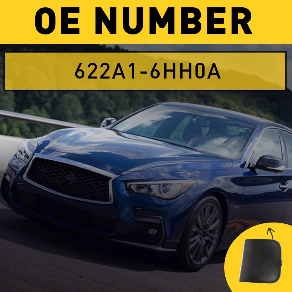 Front Bumper Tow Hook Cover Cap for Infiniti Q50 (2018-2019)