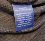 Men's Black Space Dye Slim Fit V-Neck Shirt for Joseph Abboud (NWT)