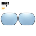 Pair Blue Heated Mirror Glass for Honda Odyssey (2009–2013)