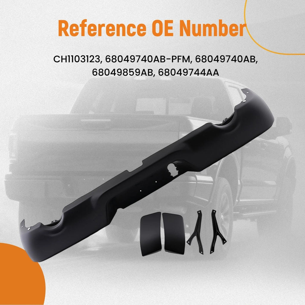 Rear Step Bumper Assembly for Dodge RAM 1500 (2009–2010) CH1103123 68049859AB