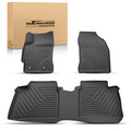 Set of 4 Black TPE Rubber Floor Mats for Toyota Corolla (2014–2019)