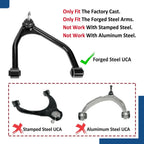 Set of 2 Front Upper Control Arms for Silverado Sierra 2007–2018 2WD 4WD