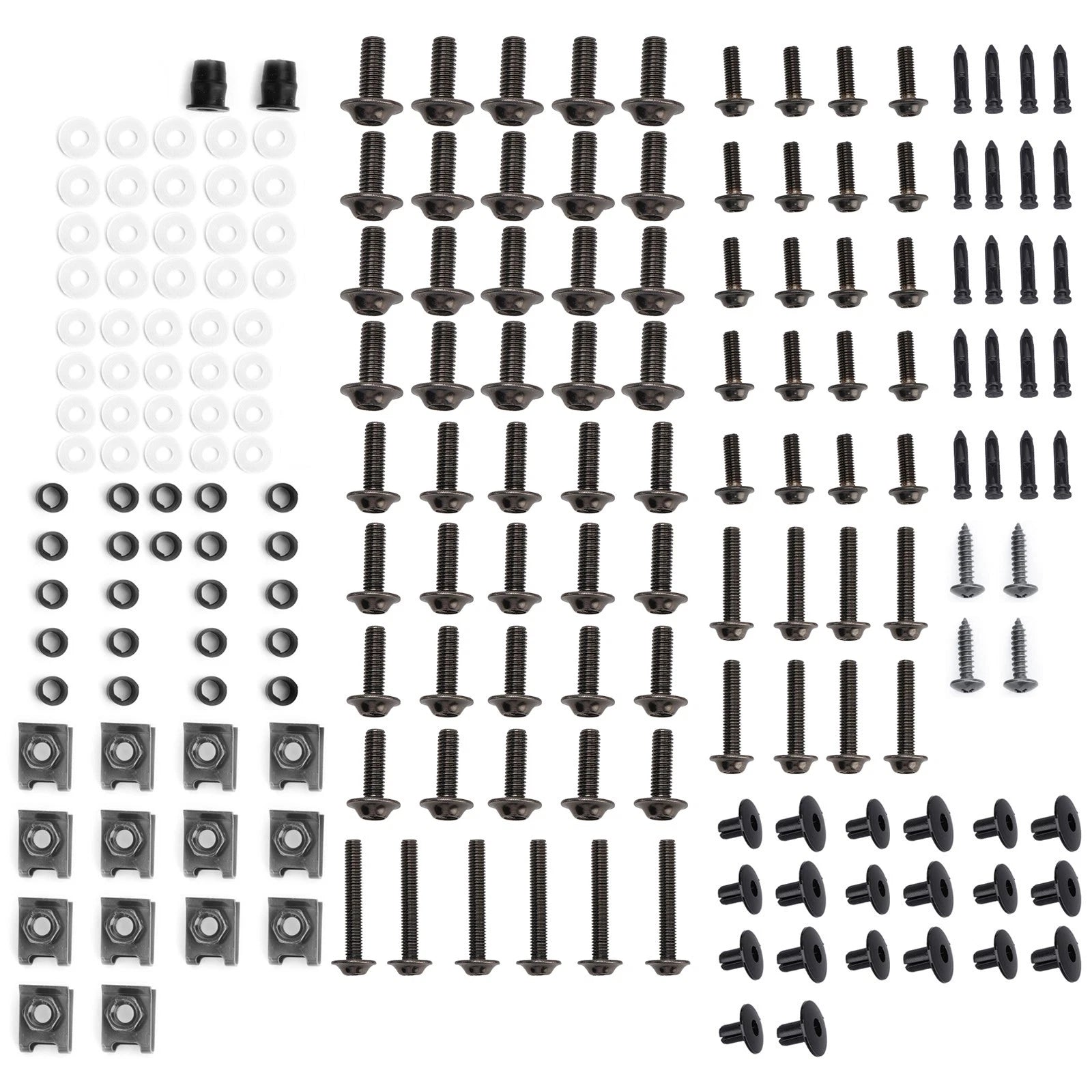 Titanium Fairing Bolts Screws Kit for Yamaha YZF R6 R1 R25 R125 R3 T-MAX MT XJR (2000–2023)