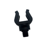 Fishing Rod Rest for Carp Angling (Black Rubber Head)