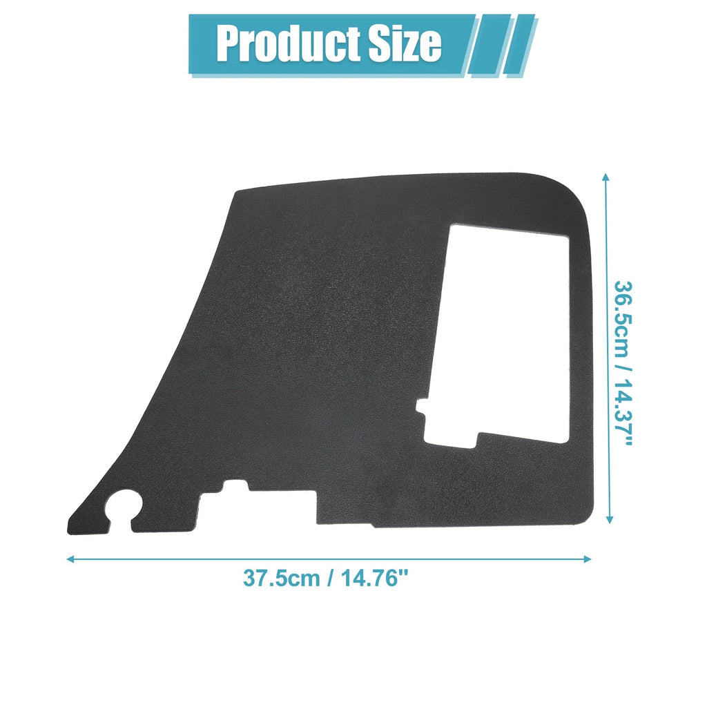 Car Battery Den Cover for Chevrolet Corvette (1997–2004) ABS Black