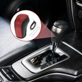 Gear Shift Knob Cover for Hyundai Tucson 2015-2018 Black Red Faux Leather