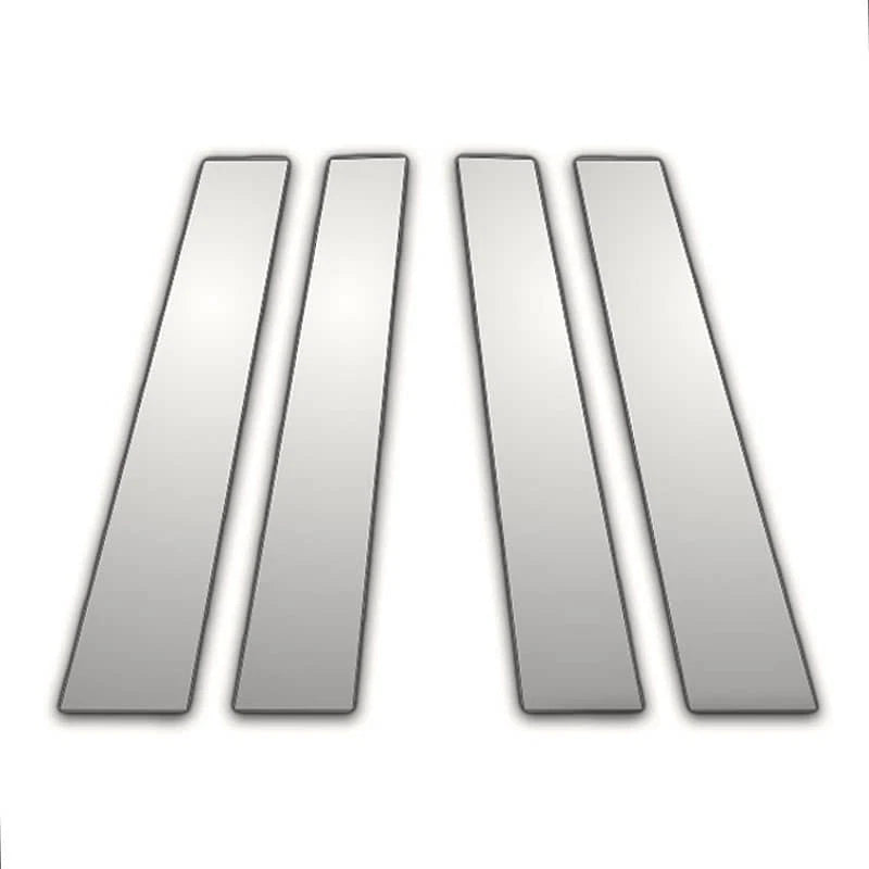 4Pc Chrome Pillar Post Covers for 1994–1996 Chrysler New Yorker
