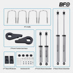 2.5in Leveling Lift Kit with Shock Absorber for F-150 4WD (1997–2003)